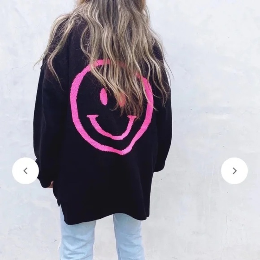 Ascot & Hart Smiley Cardigan